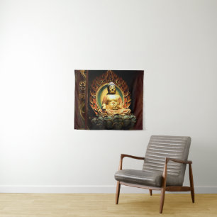 Tapiz de Arte de Pared de Buda Místico