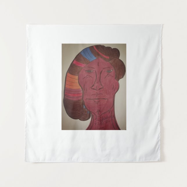 Tapiz de Arte Multiracial (Anverso)