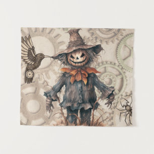 Tapiz de arte Steampunk de Halloween