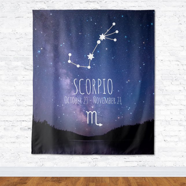 Tapiz de Astrología Personalizada de Escorpio (Subido por el creador)