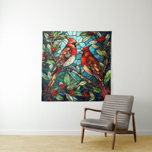 Tapiz de Aves de Invierno