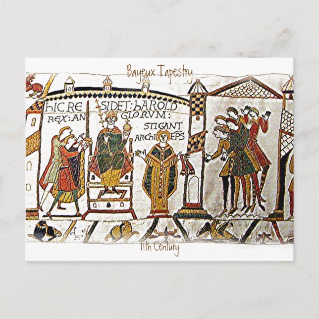 Tapiz de Bayeux -a2 postal (Anverso)
