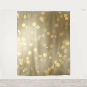 Tapiz de Bokeh de Oro
