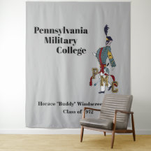 Tapiz de cadetes PMC personalizado