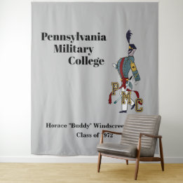 Tapiz de cadetes PMC personalizado