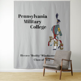 Tapiz de cadetes PMC personalizado