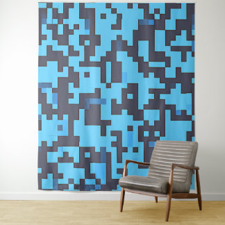 Tapiz de camuflaje azul