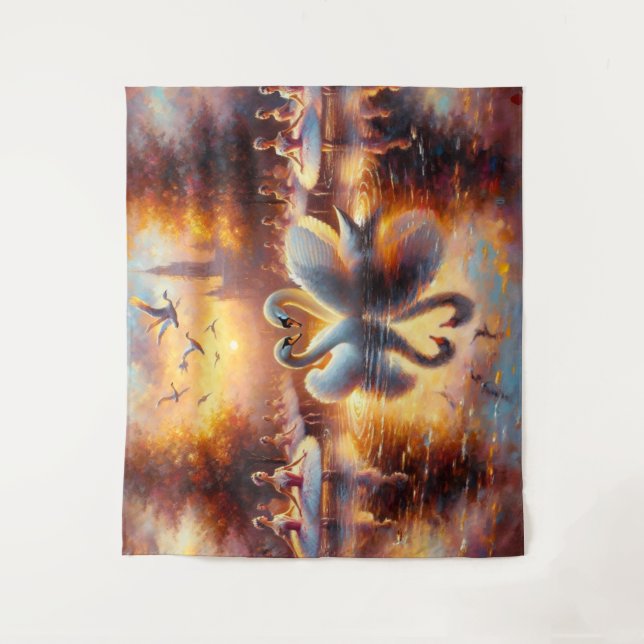 Tapiz de danza Swan (Anverso)