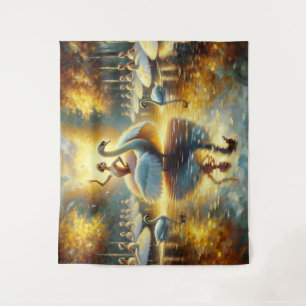 Tapiz de danza Swan