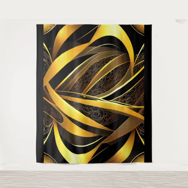 Tapiz de diseño abstracto Eva 4 (Anverso)
