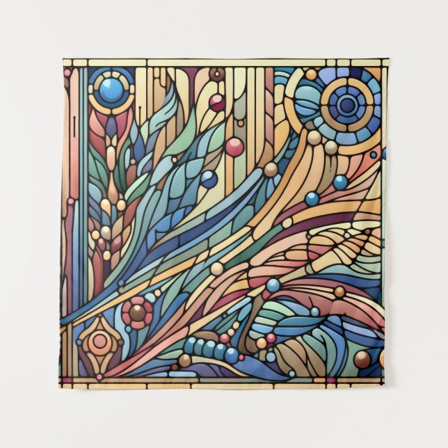 Tapiz de diseño Art Deco (Anverso)