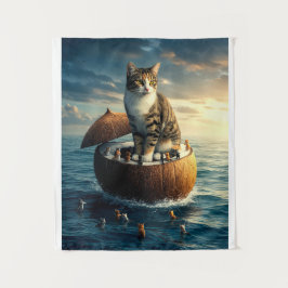 Tapiz de estilo boho – Arte mural minimalista y te