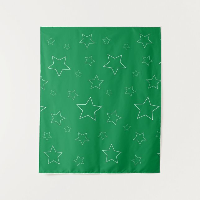 Tapiz de estrellas verdes (Anverso)