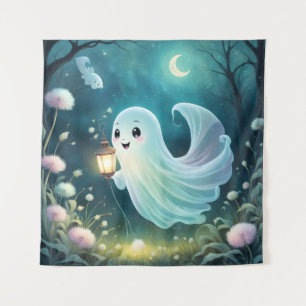 Tapiz De Fantasma Cuta Sombrío