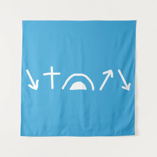 Tapiz de flechas de gospel (Anverso)