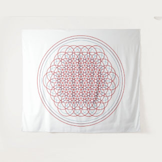 Tapiz de Flor de Vida Multidimensional