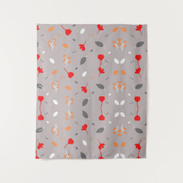 Tapiz de flores chic elegante moderno
