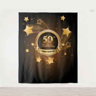 Tapiz de fondo de banner de fiesta de cumpleaños c