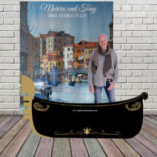 Tapiz de fondo de Canal Venecia Italia Festivo