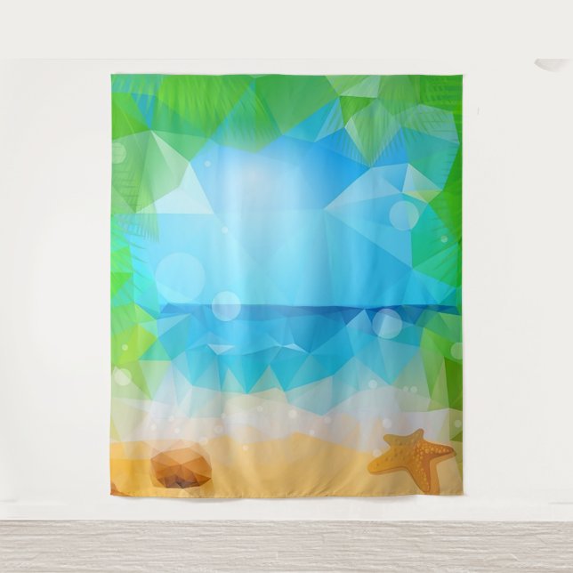 Tapiz de fondo de foto tropical de playa (Anverso)