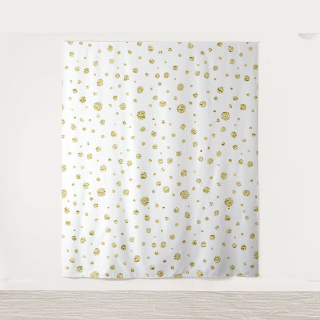 Tapiz de fondo de fotografía con brillo dorado (Anverso)