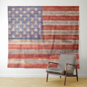 Tapiz de fondo de fotografía de la bandera america