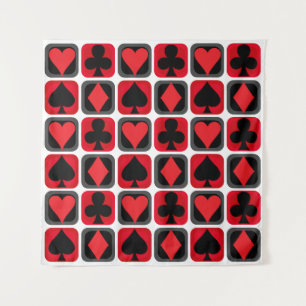 Tapiz de Fondo de Palo de Cartas de Póquer de Casi