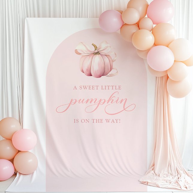 Tapiz de fondo del arco Baby Shower de calabaza (Subido por el creador)