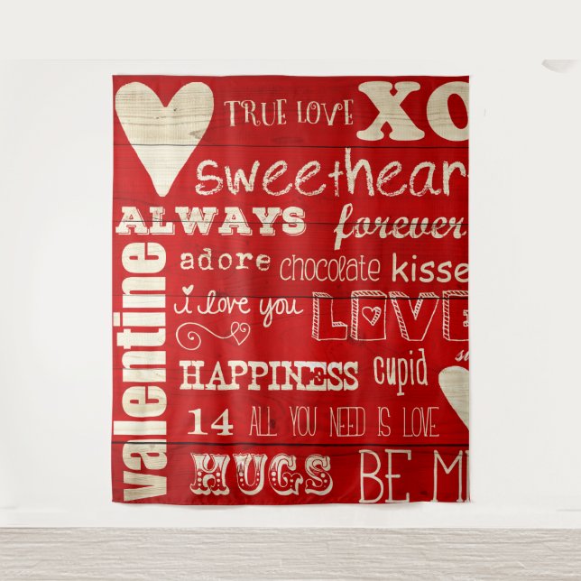 Tapiz de fondo fotográfico el día de San Valentín (Anverso)