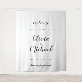 Tapiz de fondo personalizado de bienvenida para bo