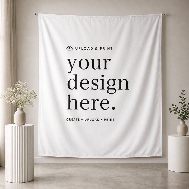Tapiz de fondo | Subir diseños Eventos de fondos (Create, upload, print - a bespoke design sign created in your style, for business or personal use.)
