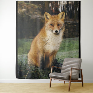 Tapiz de Fox vigilante