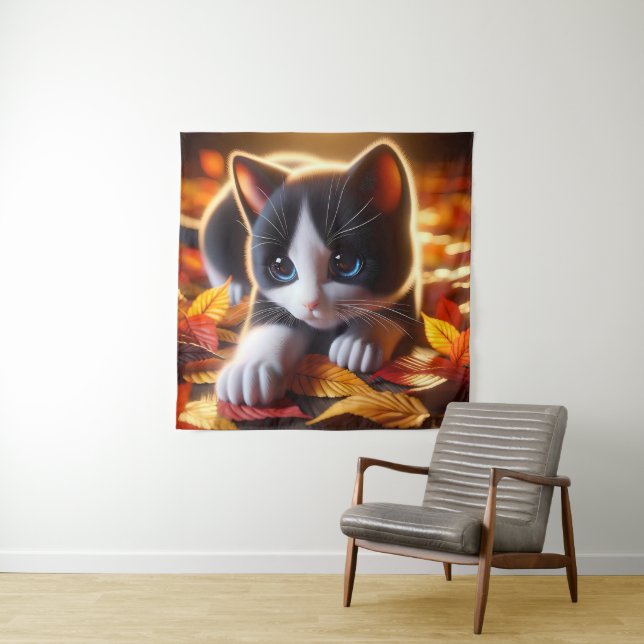 Tapiz De Gatitos De Otoño (In situ)