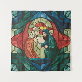 Tapiz de geometría sagrada