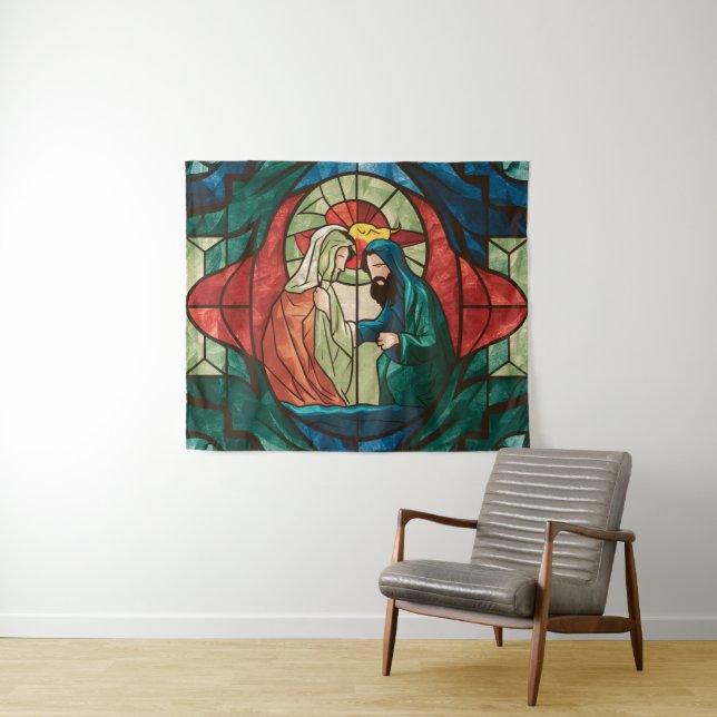 Tapiz de geometría sagrada (In situ (horizontal))