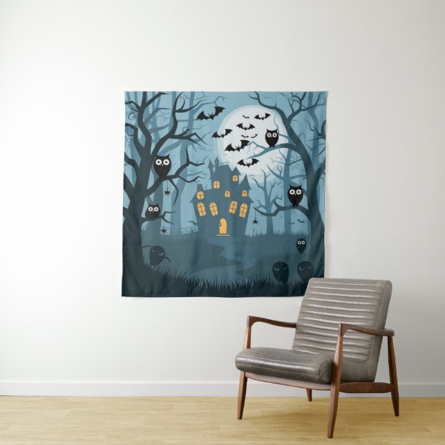 Tapiz de Halloween (In situ)