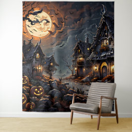 Tapiz de Halloween para decoración de salón