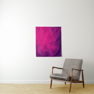 Tapiz de Humo Rosa Neón y Violeta – Personalizable