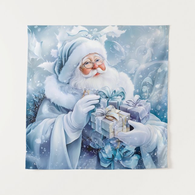 Tapiz de invierno azul (Anverso)