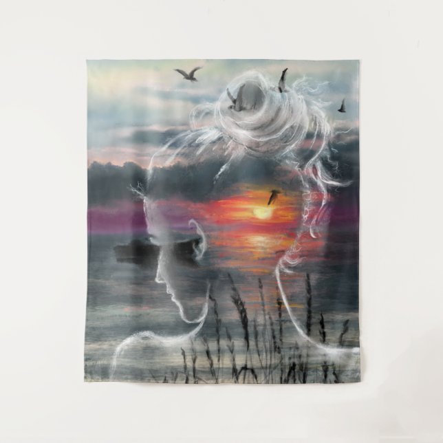 Tapiz de la dama del amanecer - Naturaleza (Anverso)