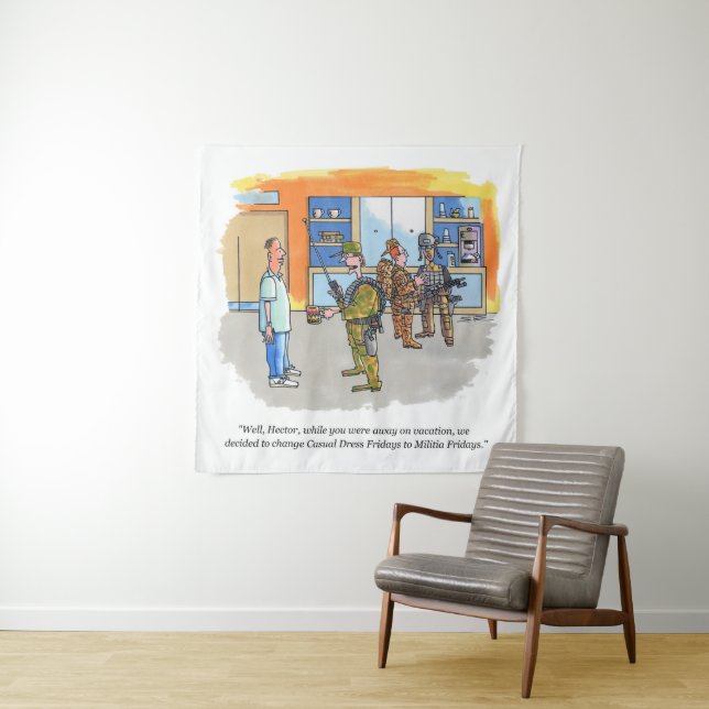 Tapiz de la milicia de los viernes (In situ)