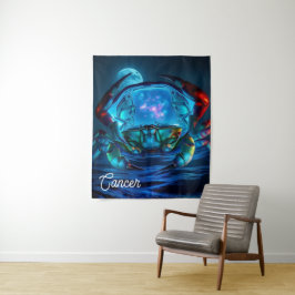 Tapiz de la pared del cáncer de la nebulosa lunar