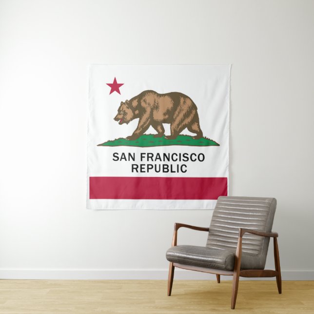 Tapiz de la república de San Francisco (In situ)