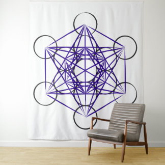 Tapiz de la serie de cubos V5 del Metatrón