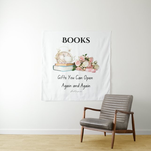 Tapiz de libros (In situ)