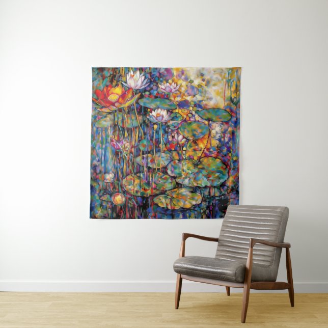 Tapiz de Loto y Nenúfares (In situ)