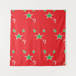 Tapiz de lunares de Navidad