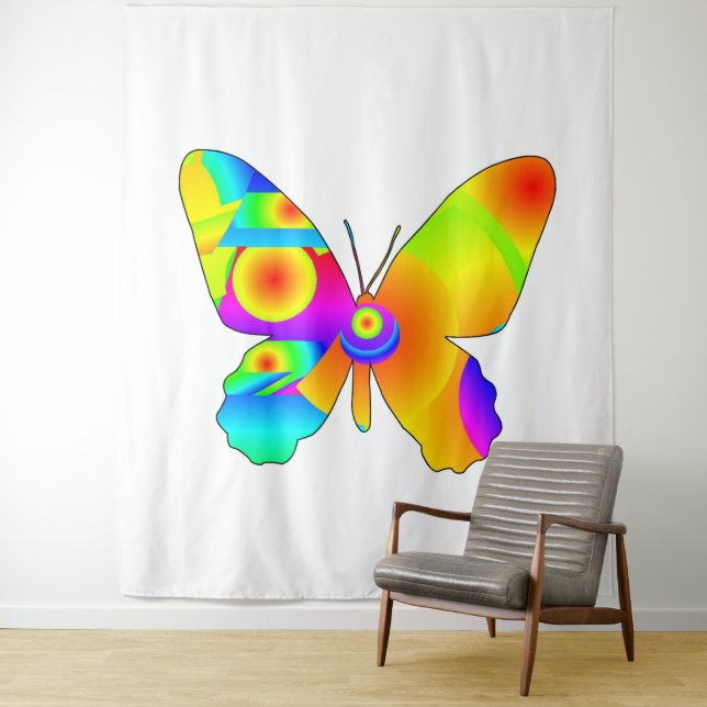 Tapiz de mariposa de altura (In situ)