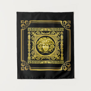 Tapiz de Medusa Dorada