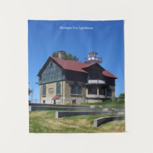 tapiz de Michigan City Lighthouse